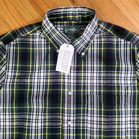 Gitman Bros Vintage - Daywatch Tartan Flannel Button Down (NWT) - Picture 5 of 9